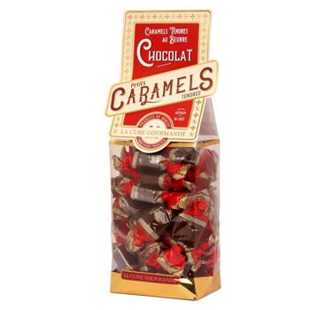 Sachets de caramel chocolat