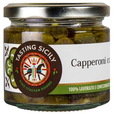 Seasoned capers 170g (125g drained)