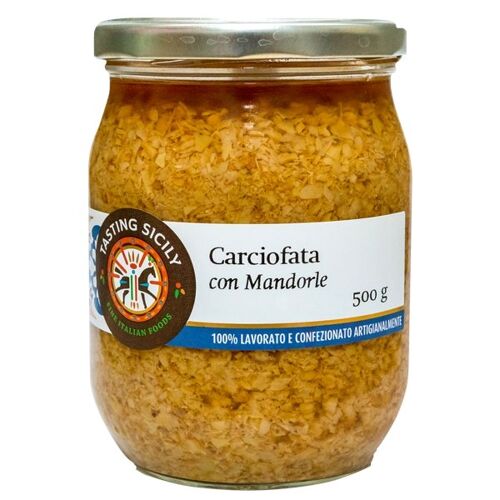 Carciofata con mandorle 500g