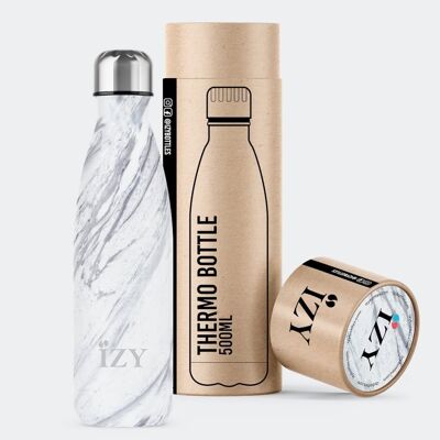 Thermosfles Wit 500ML & Drinkfles / waterfles / thermos / fles / geisoleerd / water / Warmhoudfles