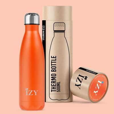 Thermosfles Oranje 500ML & Drinkfles / waterfles / thermos / fles / geisoleerd / water / Vacuümfles