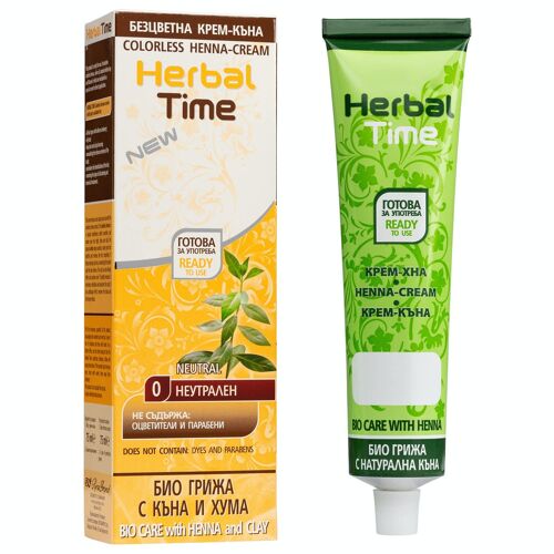 HERBAL TIME Colorless Henna cream