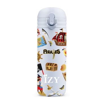 IZY Kinderen x Blauw Piraten - 350 ml & Drinkfles / waterfles / thermos / fles / geisoleerd / water / school / beker / Thermoskan 5