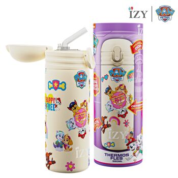 IZY Kinderen x Paw Patrol - 350 ml - Friends Furever & Drinkfles / waterfles / thermos / fles / geisoleerd / water / school / beker / Vacuümfles 1