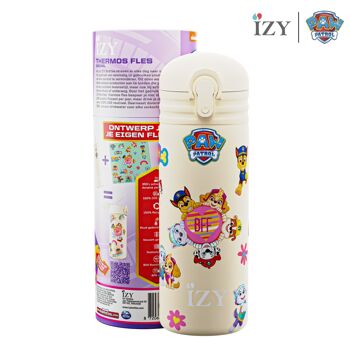 IZY Kinderen x Paw Patrol - 350 ml - Friends Furever & Drinkfles / waterfles / thermos / fles / geisoleerd / water / school / beker / Vacuümfles 5