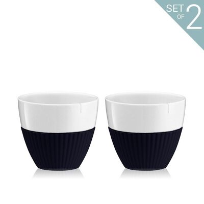 Anytime™ Porcelain Tea Cup - Set of 2 Midnight (0.25L)