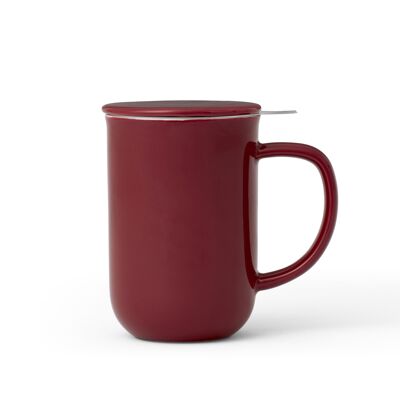 Minima™ Balance porcelain Tea Mug Cranberry (0.5L)