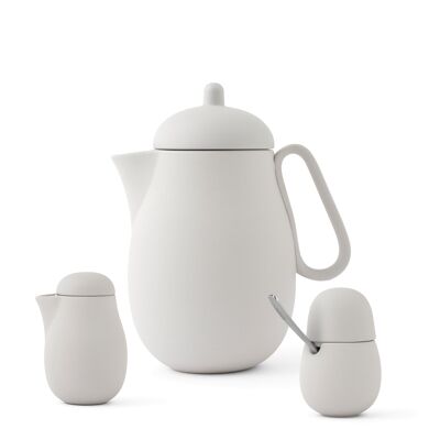 Nina™  Teapot 1L & Sugar 0.13L & Milk 0.2L