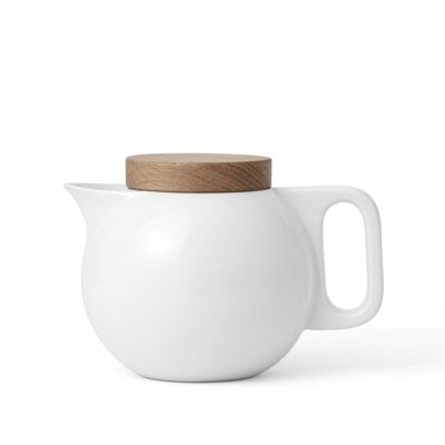 Jaimi™ Porcelain Teapot Small Pure White (0.65L)