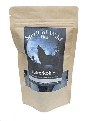 Spirit of Wild charbon de bois pour chiens 80g 1