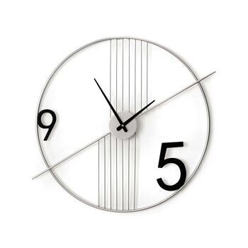 ADM - Horloge Murale 'Temps Équilibré' - 60 x 77 x 5 cm 1