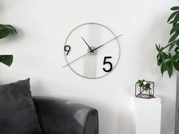 ADM - Horloge Murale 'Temps Équilibré' - 60 x 77 x 5 cm 4