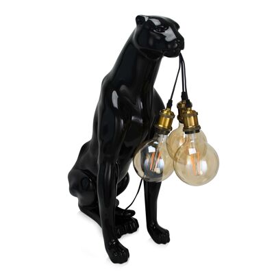 ADM - Lampe "Sitzender Panther" - 78 x 60 x 25 cm