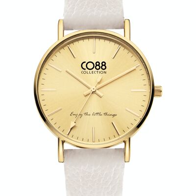 Reloj CO88 36mm leche de coco ipg