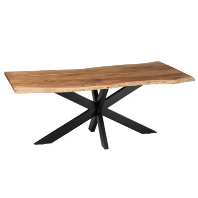 Table A Manger Gerard Grande Acacia Bois Naturel