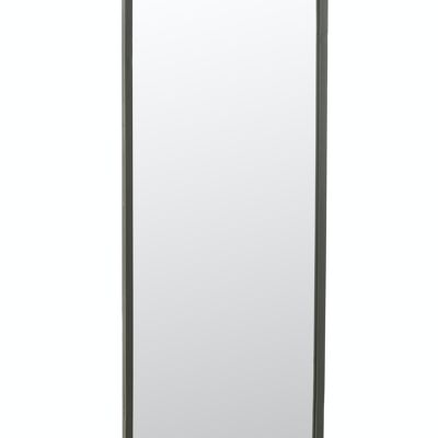 MATT BLACK RECTANGULAR MIRROR