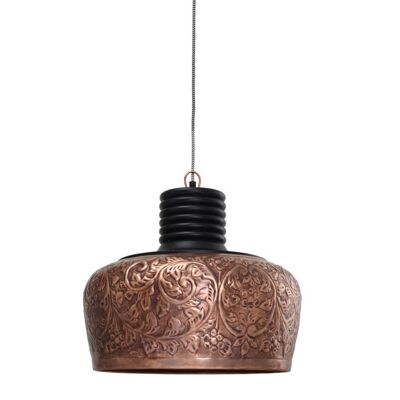 Copper PTMD 'Danish' round pendant lamps