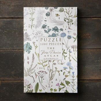 Puzzle - L'Atlas de Flora Danica - 1000 pièces 2