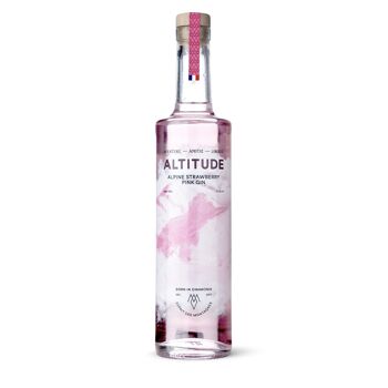 Altitude Alpine Strawberry Pink Gin - 70cl