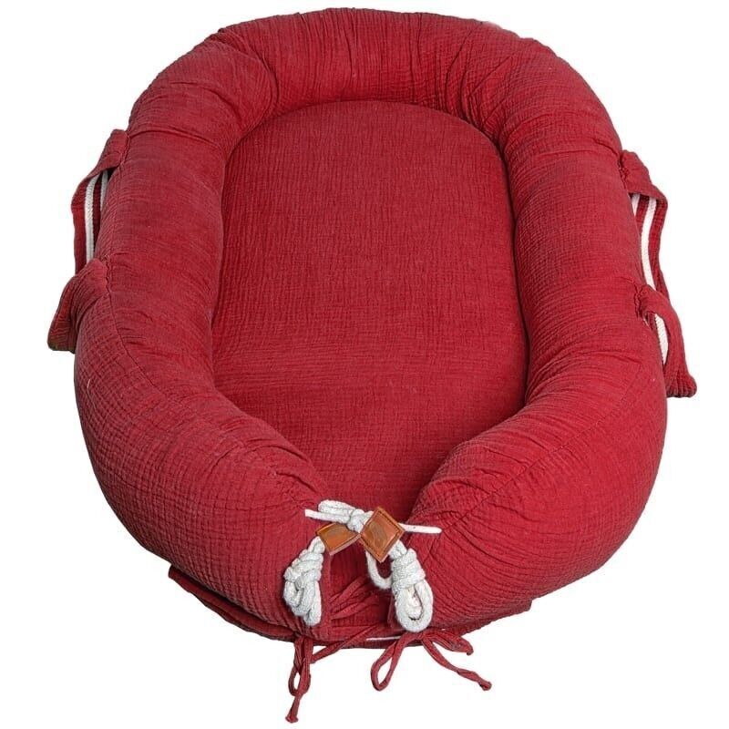 Organisches und physiologisches Babynest für Neugeborene Strawberry