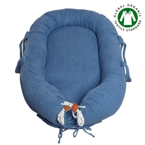 Organic and physiological babynest for newborn Jeans