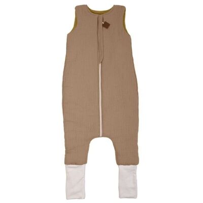 Dubleside BIO muslin NEWBORN SLEEPBAG TOG 2, 12-24m OAK/OLIVE