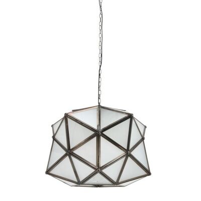 PTMD Iron brass pendant lamps in star shape 32cm