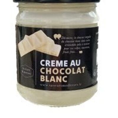 Crema de chocolate blanco