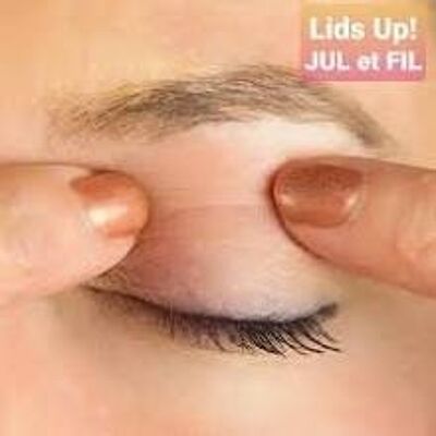 200 beige Augenlidstraffungsflicken für hängende Augenlider Lids Up geliefert mit JUL- und FIL-Zange