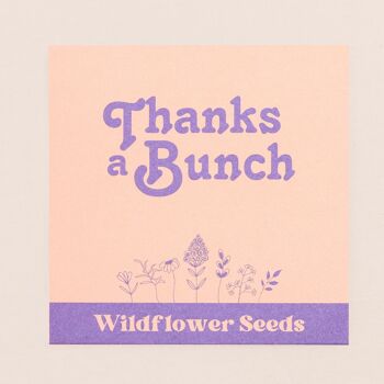 Merci un tas de graines de fleurs sauvages 1