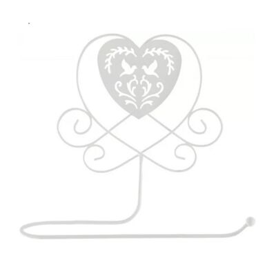 Wohnaccessoires - Kleiderbügel Home Pierrot Design aus weißem Metall