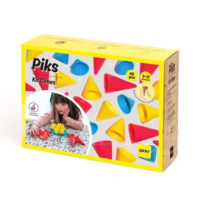 Construction toy - Piks® Kit Cones