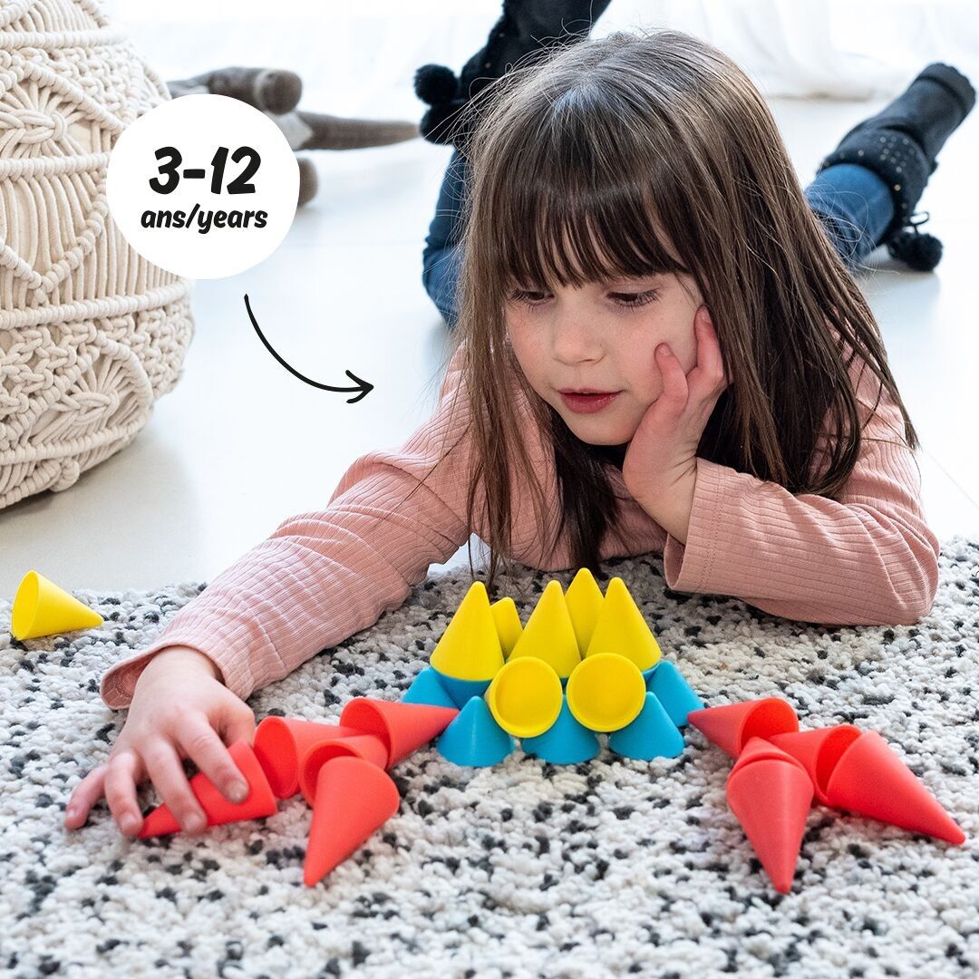 Construction toy - Piks® Kit Cones