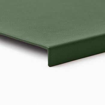 Kaufen Sie Schreibunterlage Adamantis Echtleder Grün - Stahlkonstruktion  mit Kantenschutz zu Großhandelspreisen