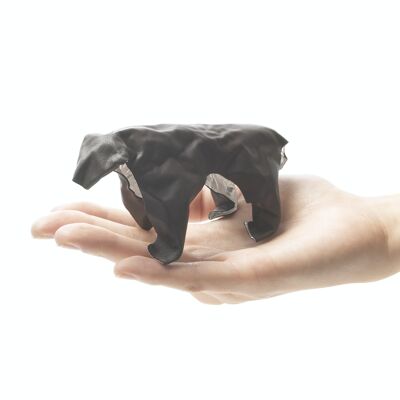 POP UP ANIMAL OBJET - OURS BRUN - art - pliage