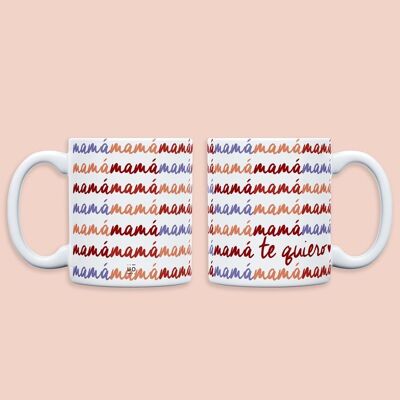 Taza UO Mamá te quiero, Porcelana