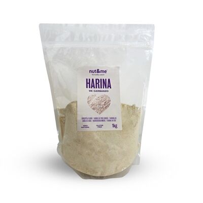 Harina de garbanzos 1kg nut&me - Proteína en polvo