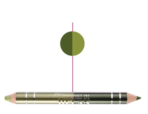 Helan BIO Crayon Duo Yeux Vert Mousse-Jade 2.8 g