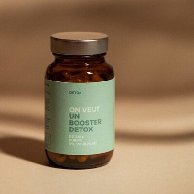 Booster détox | complément alimentaire pour détoxifier le foie