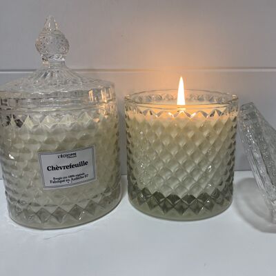 BONBONNIERE HONEYSUCKLE SCENTED CANDLE 200 G OF 100% VEGETABLE SOYA WAX