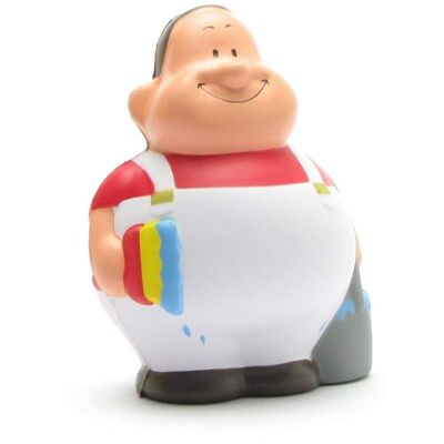 Mr. Bert - pittore Bert - palla antistress - figura schiacciata