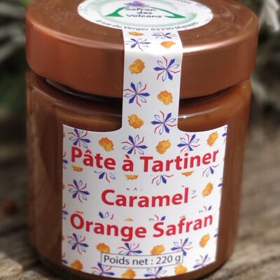 Pâte à tartiner Caramel Orange Safran 220g