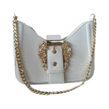 Sac baroque d'inspiration italienne blanc 1