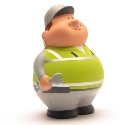 M. Bert - assistance routière Bert - balle anti-stress - figurine écrasée