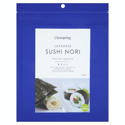 Sushi nori a la parrilla - 7 hojas 17g