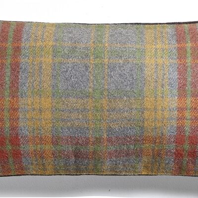 Multicolored Check Tweed Cushion - Lounge Fabrics