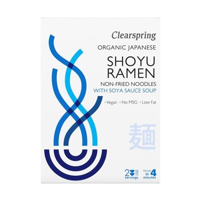 Organic ramen noodles with soy sauce broth 210g - FR-BIO-09