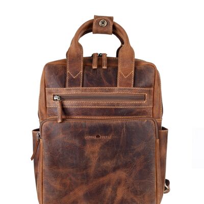 Vintage backpack leather small 1567A-25