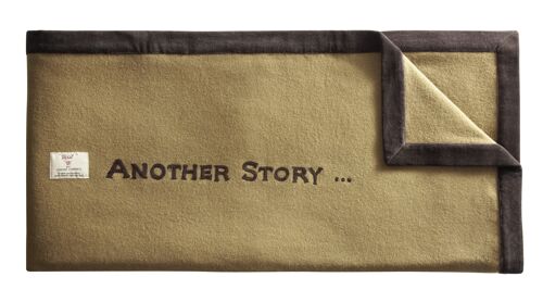 Plaid en Flanelle Beige "Another Story..." – Lounge Fabrics
