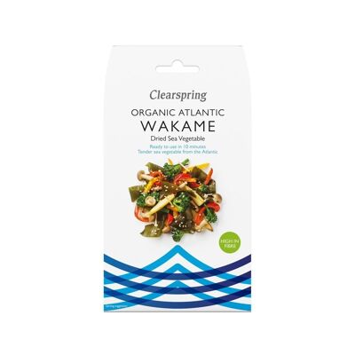 organic Atlantic wakame seaweed 25g - FR-BIO-09